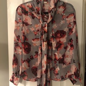 Eva Mendes Floral Top